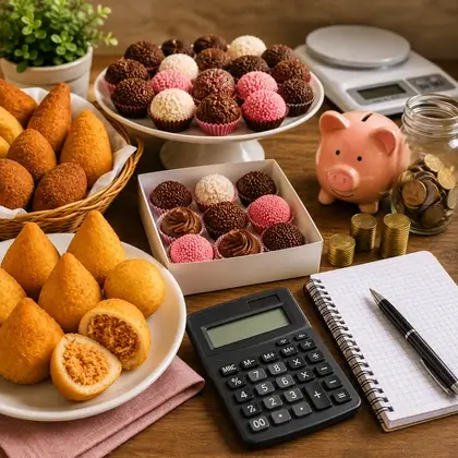 Como precificar salgados e doces para vender sem trabalhar de graça