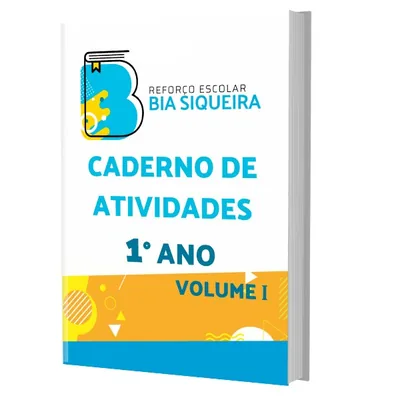 Capa de 1º Ano (Volume I): Caderno de Atividades