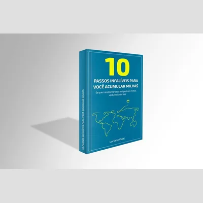 Capa de 10 Passos para Acumular Milhas