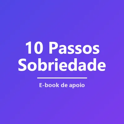 Capa de 10 Passos para Viver em Sobriedade