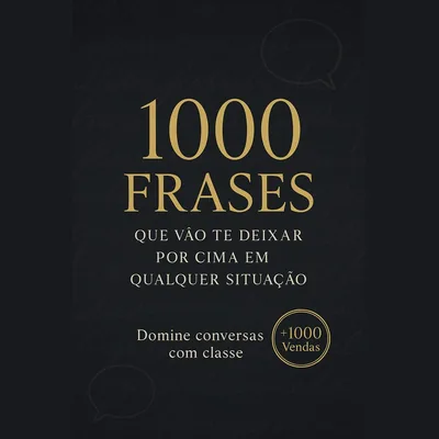 Capa de 1000 Frases para se Sair Bem em Qualquer Situação
