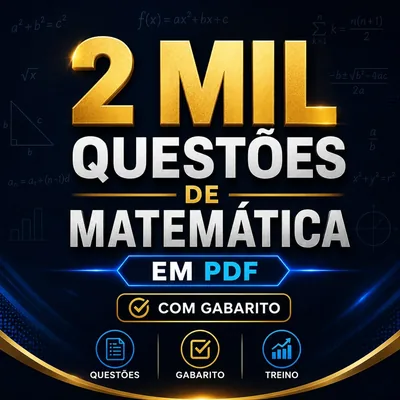 Capa de 2 Mil Questões de Matemática