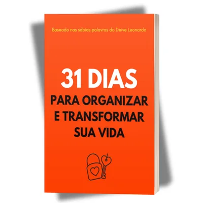 Capa de 31 Dias para Organizar e Transformar sua Vida