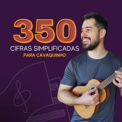 Capa de 350 Cifras Simplificadas para Cavaquinho