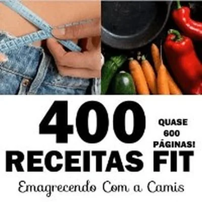 Capa de 400 Receitas Fitness
