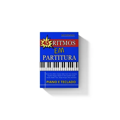 Capa de 45 Ritmos em Partitura