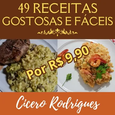 Capa de 49 Receitas Gostosas e Fáceis