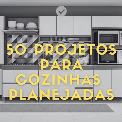 Capa de 50 Projetos de Módulos para Cozinha Planejada