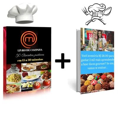 Capa de 50 Receitas Práticas em 15 e 30 Minutos