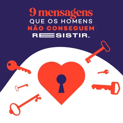 Capa de 9 Mensagens que os Homens Não Resistem