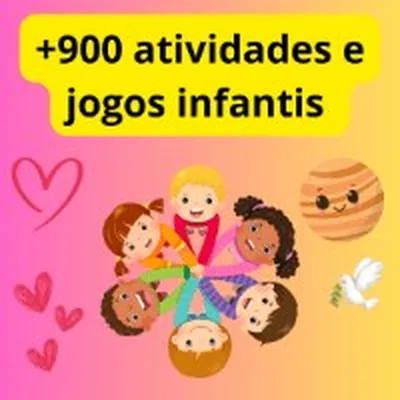 Capa de +900 Atividades e Jogos para Crianças