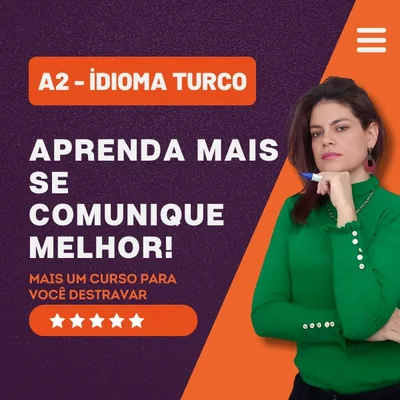 Capa de A2: Turco Descomplicado com a Nathy