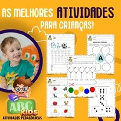 Capa de ABC Kids Atividades Pedagógicas