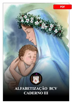 Capa de Alfabetização BCV: Caderno 3