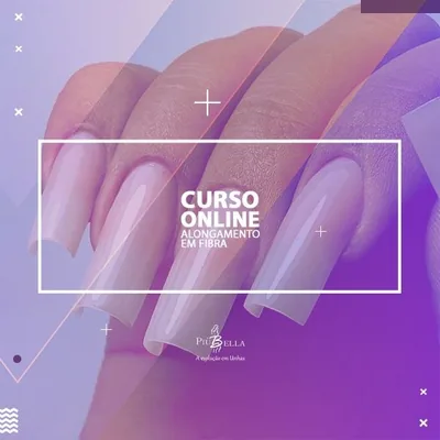 Capa de Curso Online de Alongamento em Fibra: Più Bella