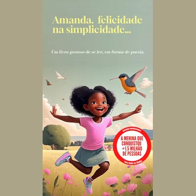 Capa de Amanda, Felicidade na Simplicidade