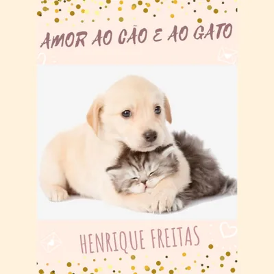 Capa de Amor ao Cão e ao Gato