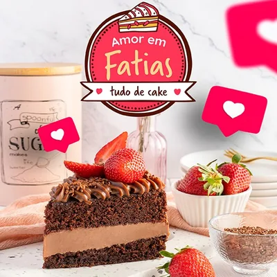 Capa de Amor em Fatias: Slice Cakes