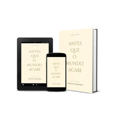 Capa de Antes que o Mundo Acabe
