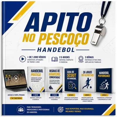 Capa de Apito no Pescoço: Mais de 1000 Vídeos de Handebol