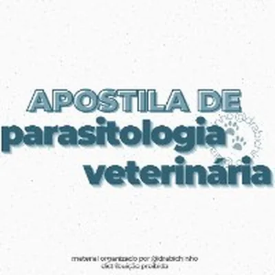 Capa de Apostila de Parasitologia Veterinária
