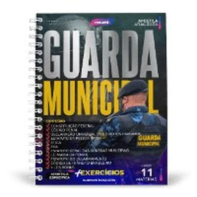Capa de Apostila Digital Guarda Municipal