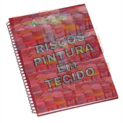 Capa de Apostila Riscos para Tecidos (90 Riscos em PDF)
