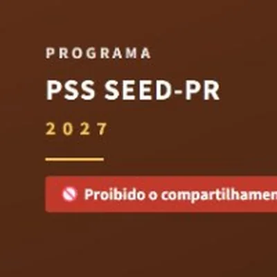 Capa de Apostila e Simulados Educação Especial PSS SEED-PR 2027