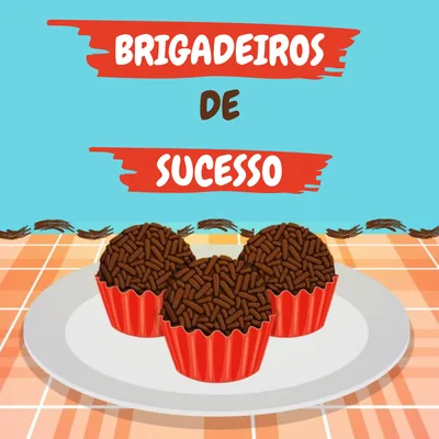 Capa de Apostilas Brigadeiros de Sucesso