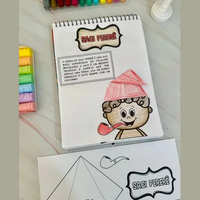 Capa de Atividade de Artes: Folclore