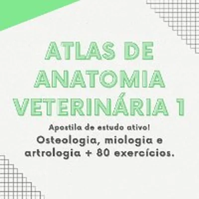 Capa de Atlas de Anatomia Veterinária 1