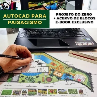 Capa de AutoCAD para Paisagismo