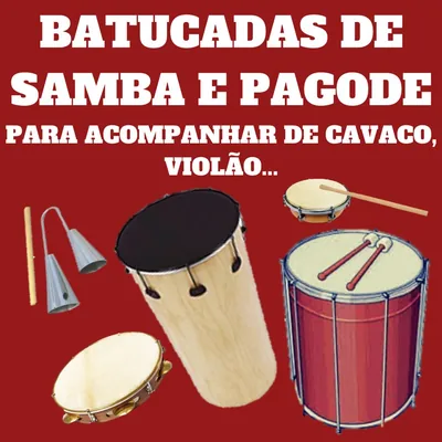 Capa de Batucadas de Samba e Pagode