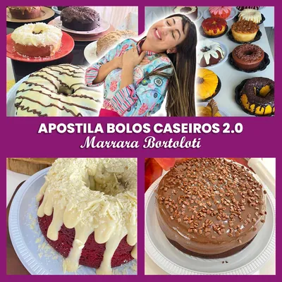 Capa de Bolos Caseiros 2.0