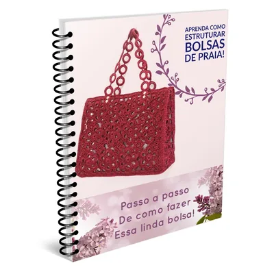 Capa de Bolsa de Crochê