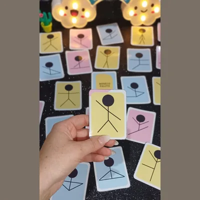Capa de Bonecos Palitos Cards