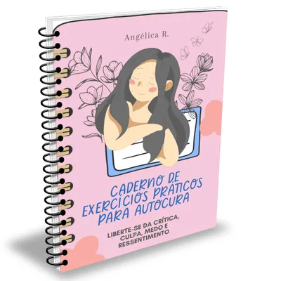 Capa de Caderno de Exercícios Práticos para Autocura