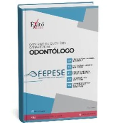 Capa de Caderno de Questões Gabaritadas: Odontólogo, FEPESE