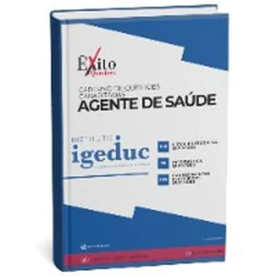 Capa de Caderno de Questões Gabaritadas: Agente de Saúde (IGEDUC)