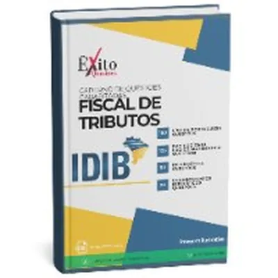 Capa de Caderno de Questões Gabaritadas: Fiscal de Tributos (IDIB)