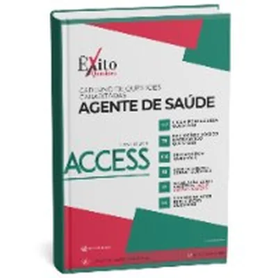 Capa de Caderno de Questões Gabaritadas: Agente de Saúde (Banca Access)