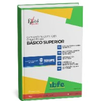 Capa de Caderno de Questões Gabaritadas: Básico Superior, SES Sergipe (IBFC)