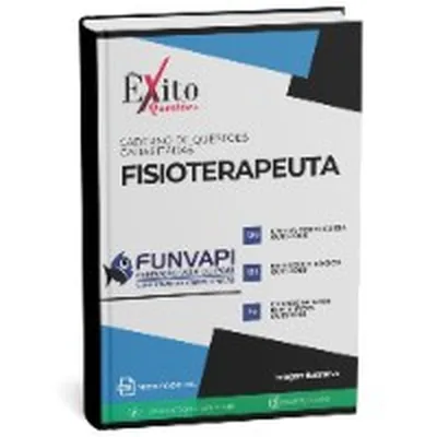 Capa de Caderno de Questões Gabaritadas: Fisioterapeuta (FUNVAPI)