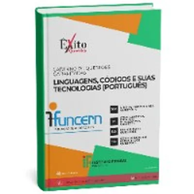 Capa de Caderno de Questões Gabaritadas: Linguagens, Códigos e suas Tecnologias (Português), IFPE