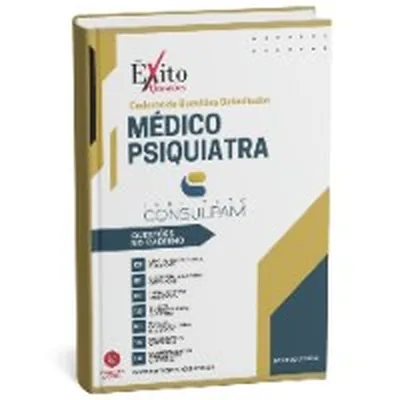 Capa de Caderno de Questões Gabaritadas: Médico Psiquiatra (Banca Consulpam)