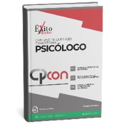 Capa de Caderno de Questões Gabaritadas: Psicólogo (CPCON)