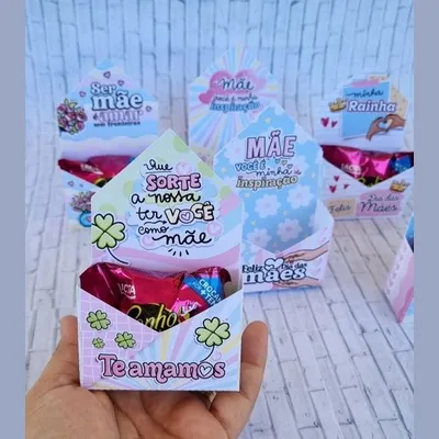 Capa de Caixa Envelope Personalizado + Grupo Telegram