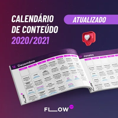 Capa de Calendário de Conteúdo + Pack de Artes Prontas e Editáveis no Canva