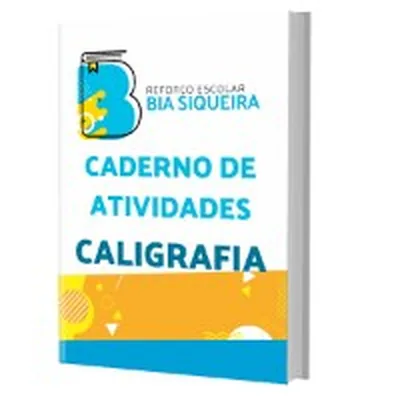 Capa de Caligrafia: Caderno de Atividades