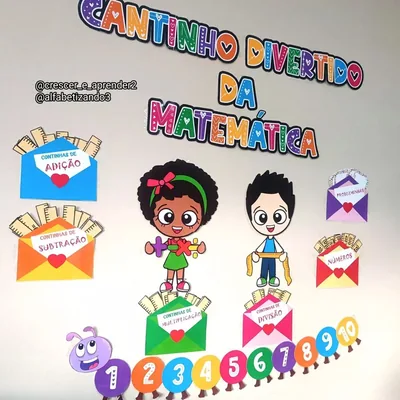 Capa de Cantinho Divertido da Matemática